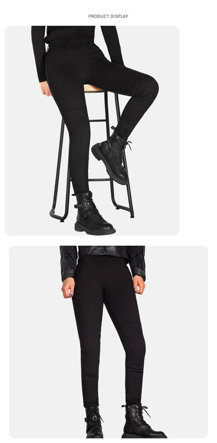 Women's Kevlar Motorcycle Pants – Summer Riding Gear With Abrasion Resistance & Slim Fit For Commuting & Sport Riding_voghion.com