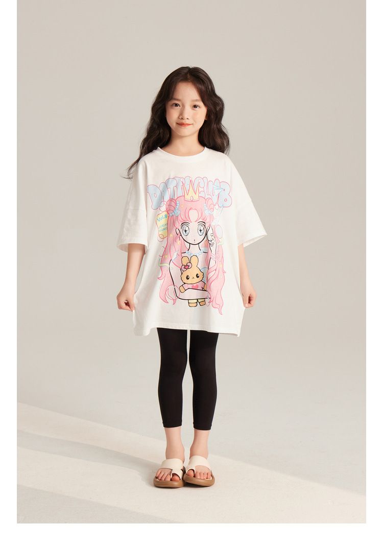 Kids Clothing Stylish Outer Wear Elastic Yoga Pants Thin Tights_voghion.com