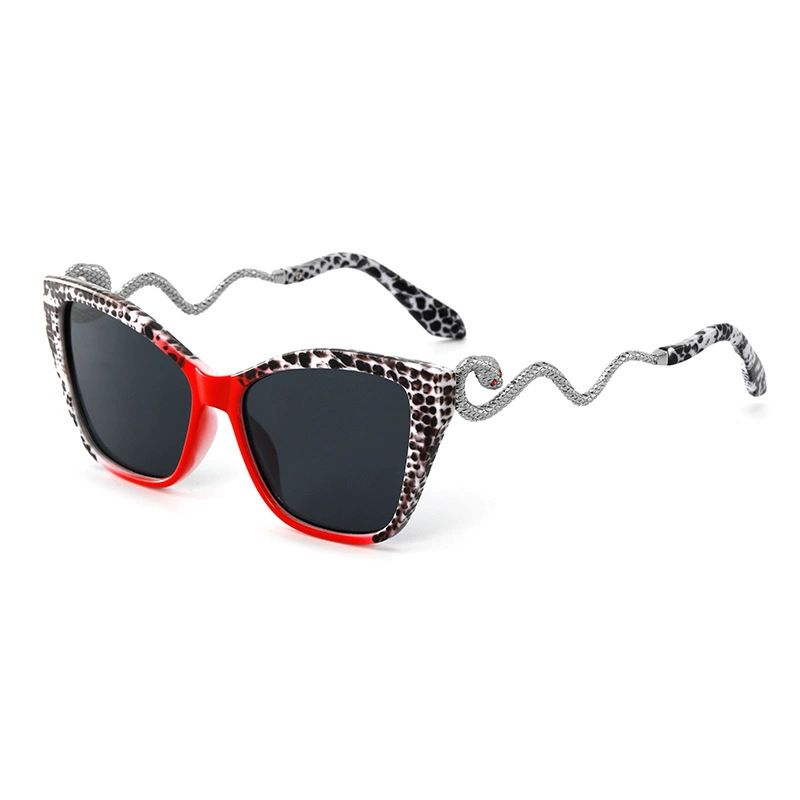 New Trade Design Snake Arm Metal Cat Eye Party Sunglasses_voghion.com