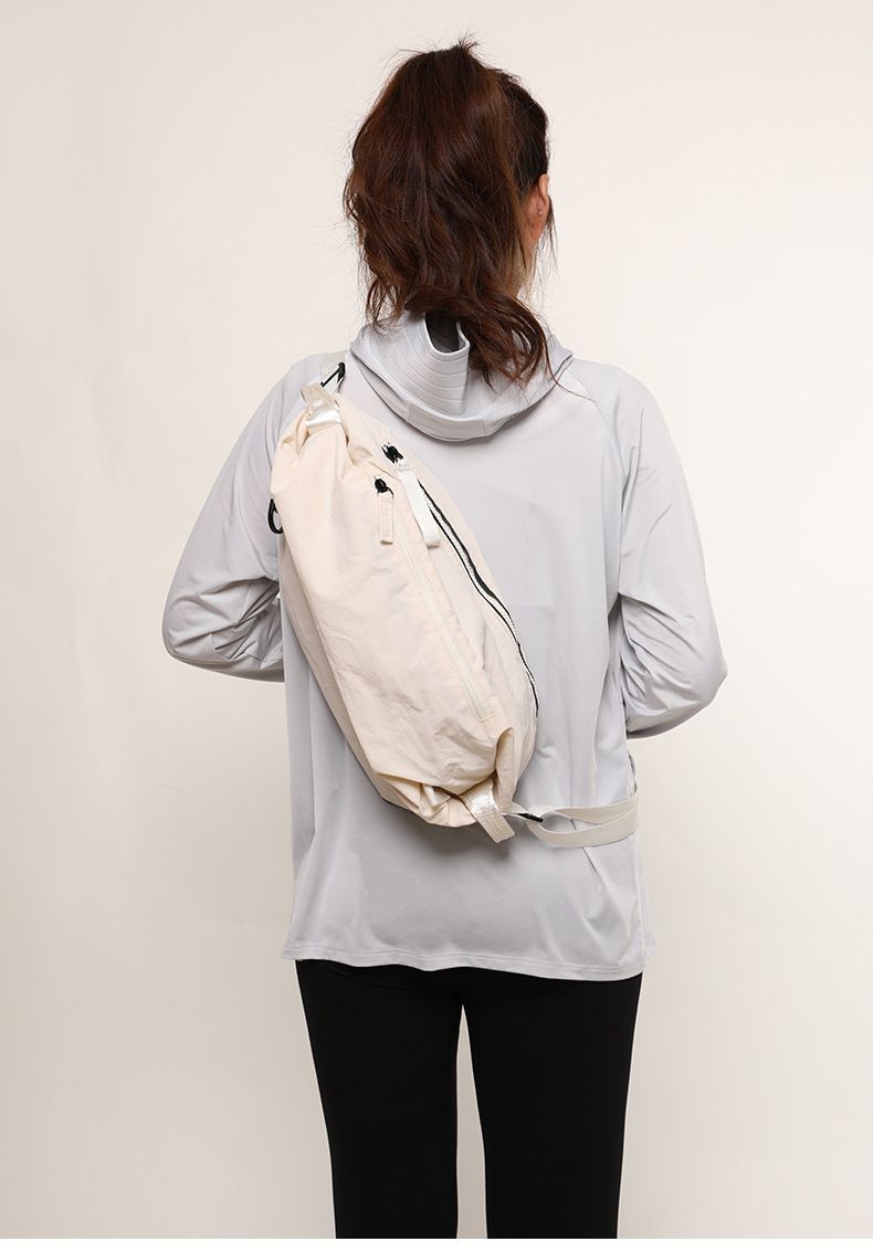 2025 Spring New Cross Border Nylon Crossbody Women's Large Capacity Chest Sports Multi Functional Cycling Bag_voghion.com