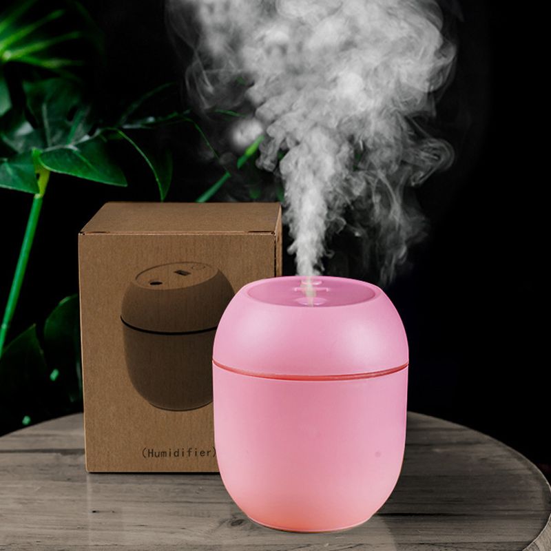 USB Mini Luchtbevochtiger Aroma Essentiële Olie Diffuser Voor Thuis Auto Ultrasone Dempende Mistmaker Diffuser Met LED Kleurenlamp_voghion.com