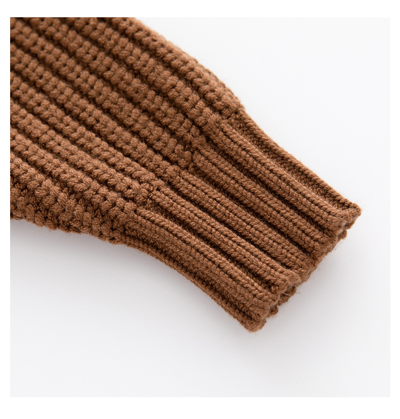 Ins hot style foreign trade cross-border children's clothing baby sweater baby boy girl child autumn and winter loose knitted jacket_voghion.com