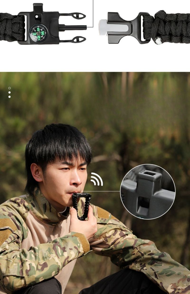 Wandern Outdoor Survival Mehrzweckarmband_voghion.com