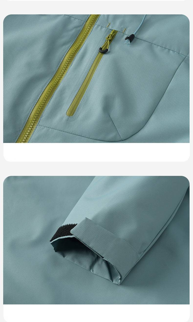 Unisex 3-in-1 Waterproof Hiking Jacket - Detachable Fleece Liner & Windproof Shell (10 Colors, XS-3XL)_voghion.com