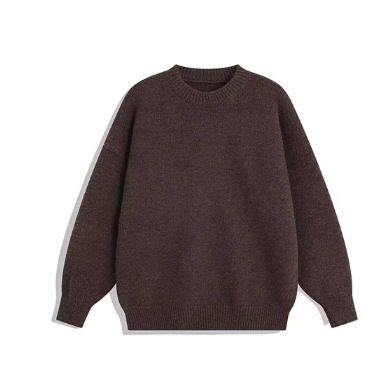 Men’s Chunky Knit Sweater – Oversized Relaxed Fit, Soft Textured Pullover, Casual Boho Style For Autumn & Spring_voghion.com