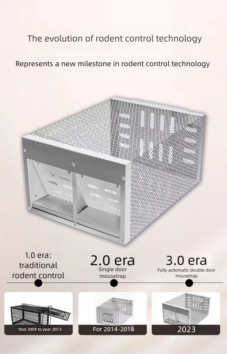 Mouse Artifact Catching Mice One Nest End Rodent Control Household Indoor High-Efficiency Cage Automatic Super Strong_voghion.com