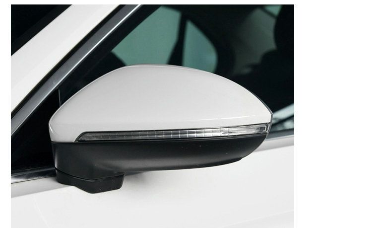 White Side Wing Mirror Cover for VW Golf 7 MK7 7.5 GTD R GTI GTE VII Cap E-golf Sportsvan 2013 2018 2019 2020 replace auto_voghion.com