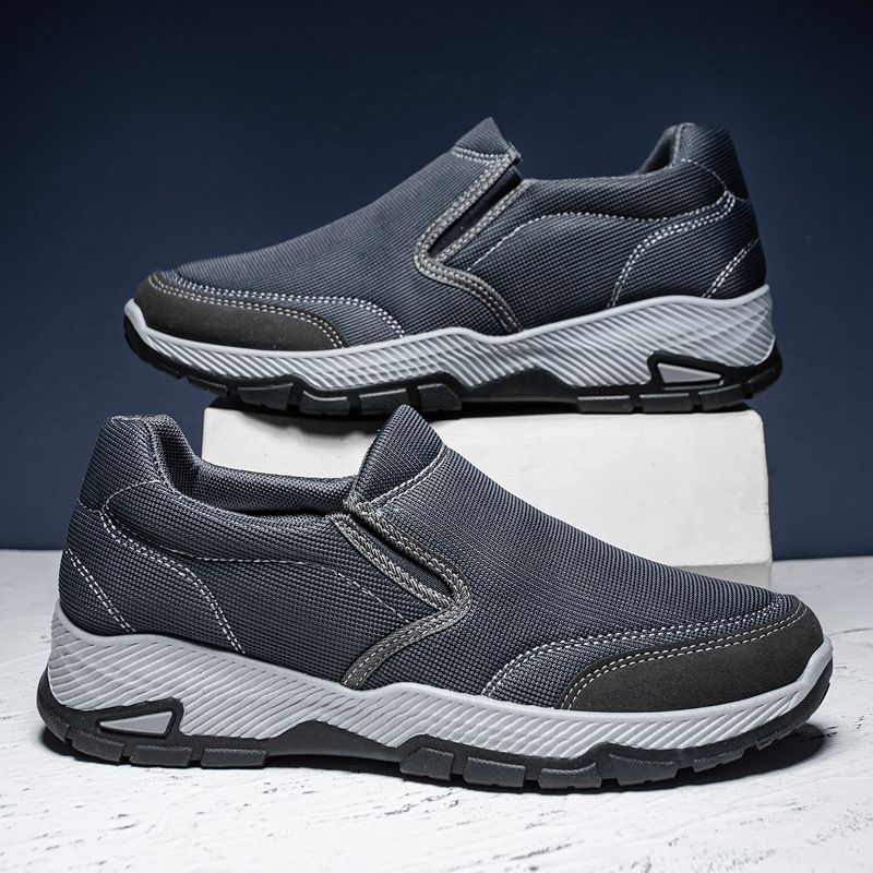 Euro Step Primavera Nuove Scarpe da Trekking Leggere con Suola Spessa, Casual, alla Moda e alla Moda, Slip-On, per Papà e Anziani_voghion.com