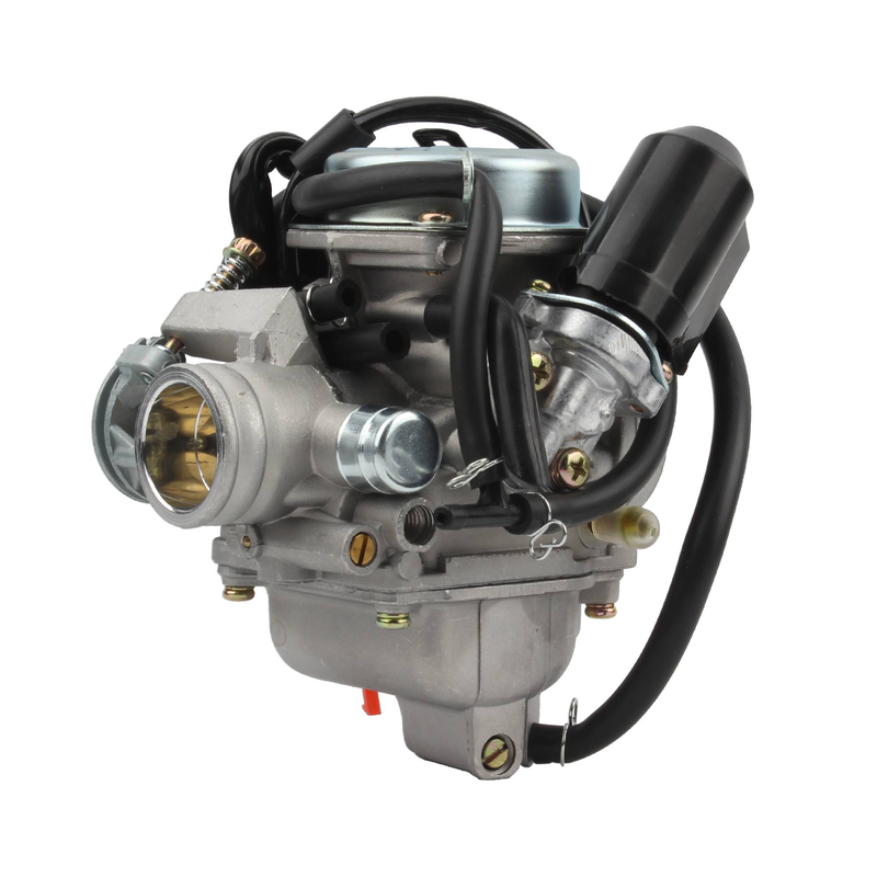 Carburador PD24J para 4 tiempos GY6 125cc 150cc ATV Kart Scooter Ciclomotor QMJ/QMI157 QMJ/QMI152 - Diámetro del colector de admisión 24 mm Carburador PD24J_voghion.com