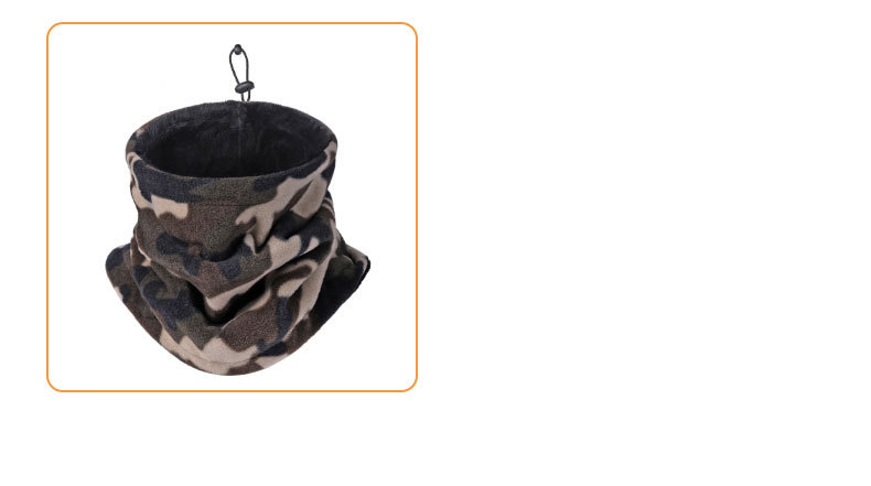 Unisex Outdoor riding scarf thickened fleece warm bib dust shield fleece fleece neck cover_voghion.com
