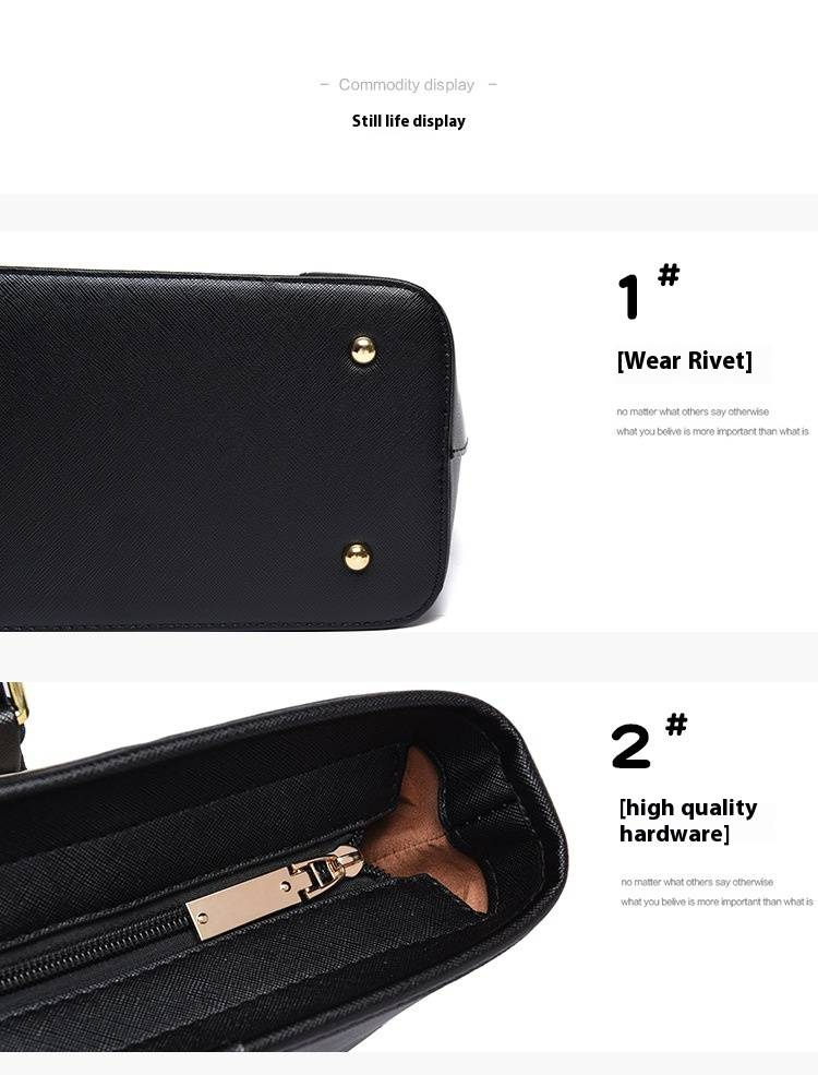 Nuova borsa a tracolla da donna, borsa da donna europea e americana di grande capacità, borsa tote retrò, borsa a tracolla, borsa da lavoro per pendolari_voghion.com