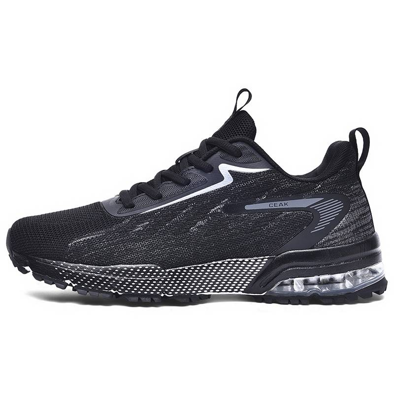 Sports Casual Shoes Men's Shoes Marathon Max Air Cushion Shoes Knitted Summer Wear-resistant Non-slip Comfortable Running Shoes_voghion.com