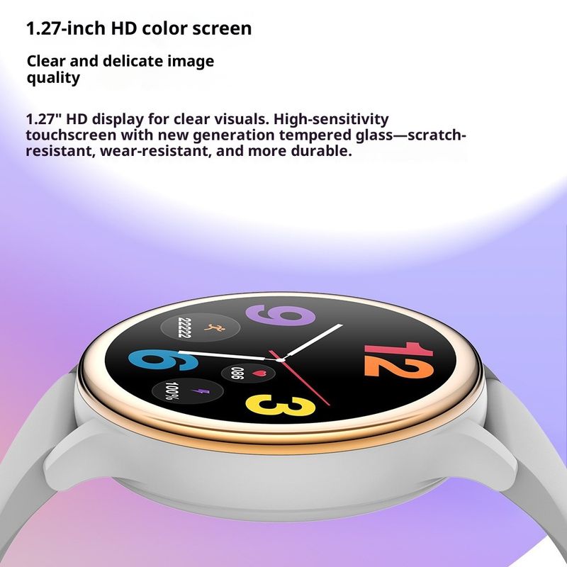 K53 Smart Watch With Bluetooth Calling, Heart Rate & Sleep Monitor, Waterproof Fitness Tracker For Men & Women_voghion.com