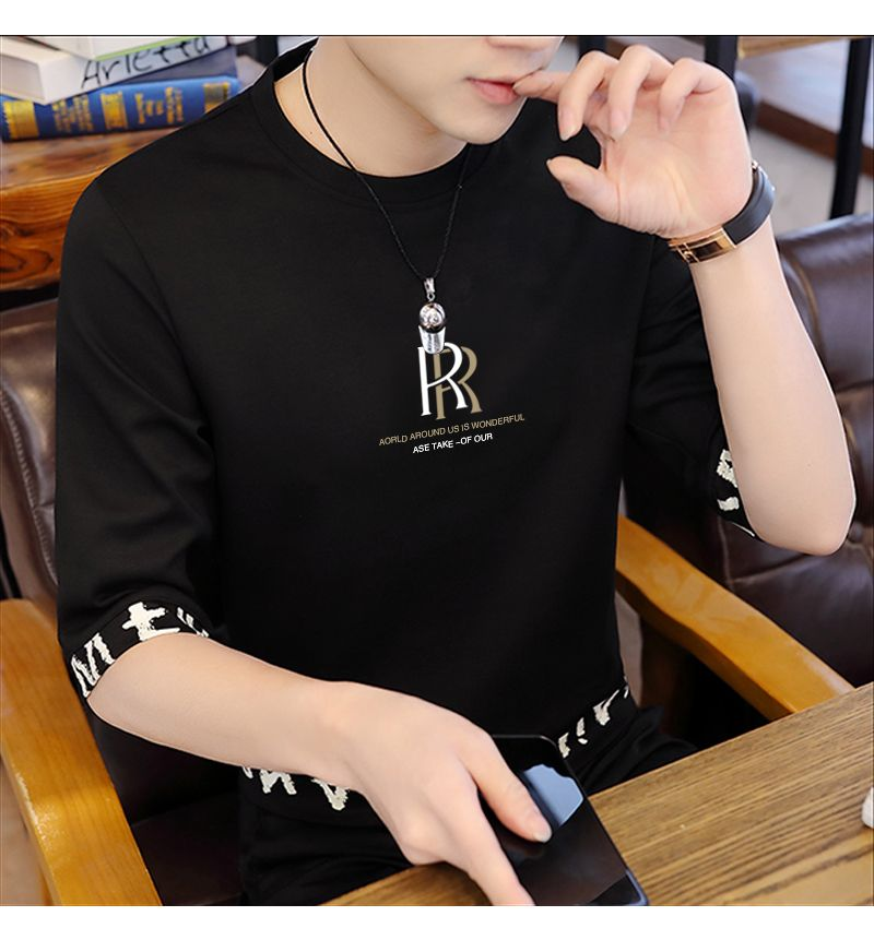 2024 neue männer T-shirt Kurzarm Sommer Jugend Trendy Lose Freizeit Sport Set Kleidung Instagram_voghion.com