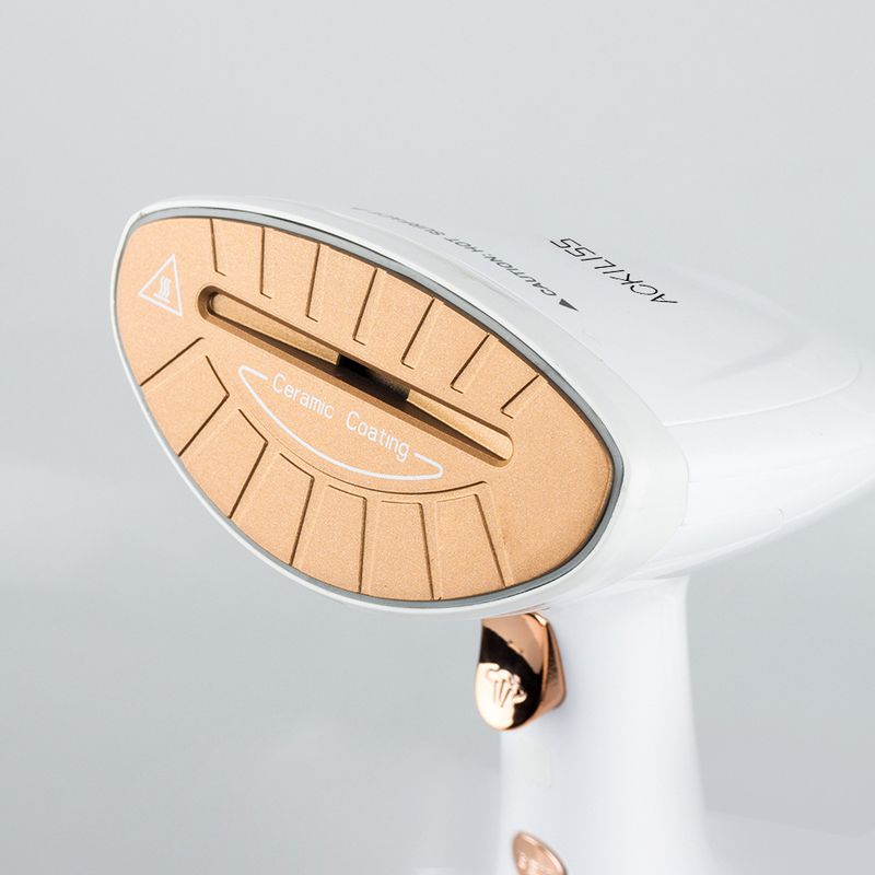 Portable Steam Iron, Handheld Vertical Ironing Brush For Travel, Home, 800W, Compact, EU Plug_voghion.com