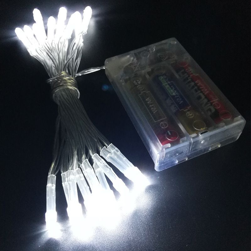 20/30/40/50/80/100 LED-Lichterketten, batterie-/USB-betrieben – wasserdicht IP44, Fernbedienung, Warmweiß/Kaltweiß/Mehrfarbig_voghion.com