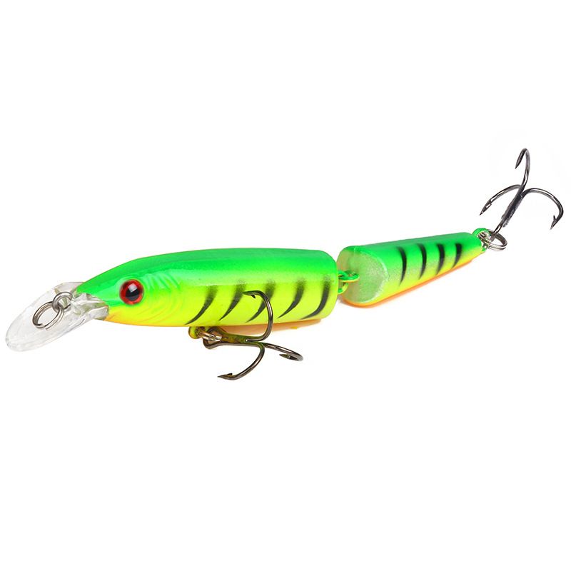 Masalas dviejų dalių kietas masalas 9g/10.5cm sūpynės imitacija Minnow masalas kietas masalas masalas_voghion.com