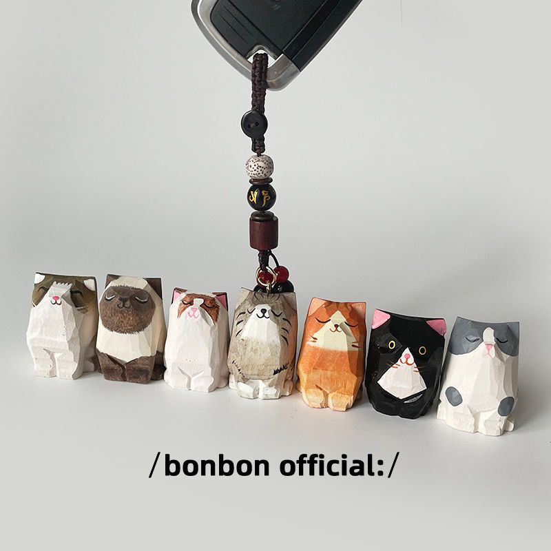 Portachiavi in legno intagliato a mano, ciondolo intrecciato con zaino pacifico, regalo carino con incisione personalizzata, coppia di uomini e donne_voghion.com