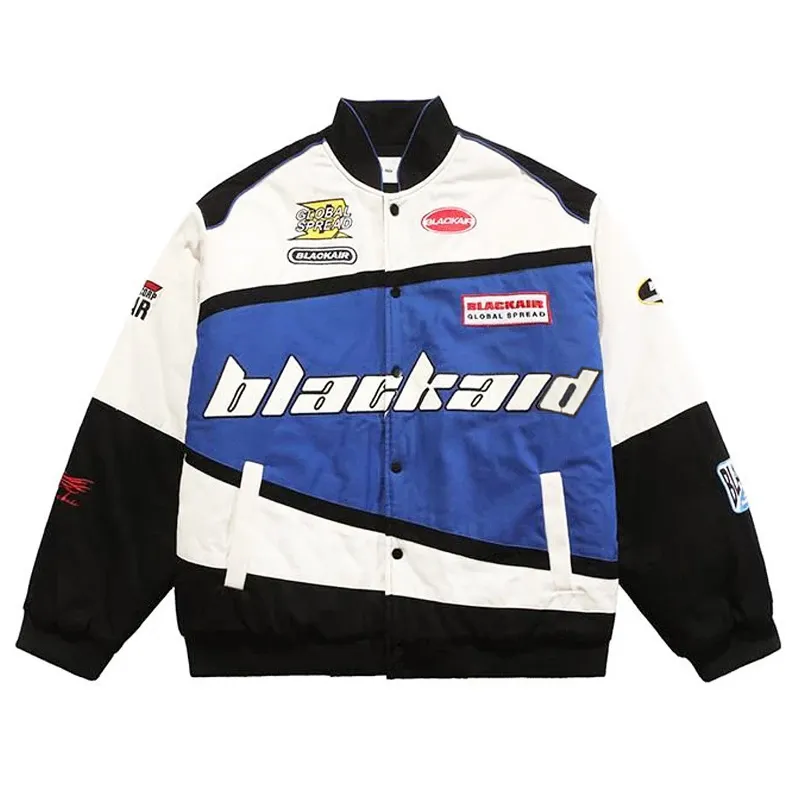 Herrenjacken Explosionen Y2K American Street Hip-Hop Racing Baseball Uniform Bestickte Jacke Punk Gothic Lose für_voghion.com