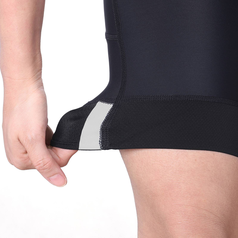 NOKO-ARSUXEO Zomersport Fitness Fietsbroek Dames Strakke Vochtafvoerende Siliconen Spons Pad Driepuntsbroek_voghion.com