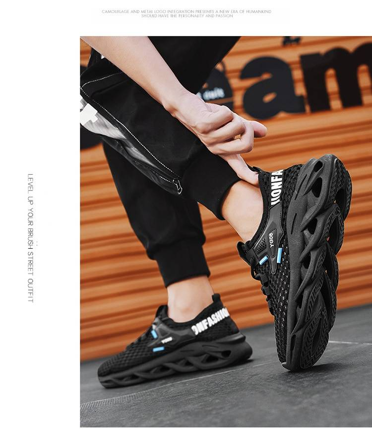 2025 Sommer Neue atmungsaktive perforierte Sportschuhe für Herren, Strandschuhe für Herren, leichte, lässige und vielseitige Herrenschuhe_voghion.com