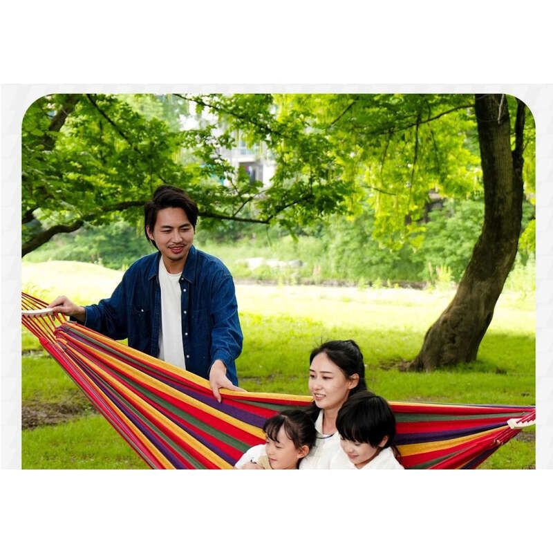 Amaca da esterno Ti-A-A-A-A-Albero, sedia antiribaltamento per uso domestico, dormitorio, campeggio per studenti universitari, tela spessa da appendere_voghion.com