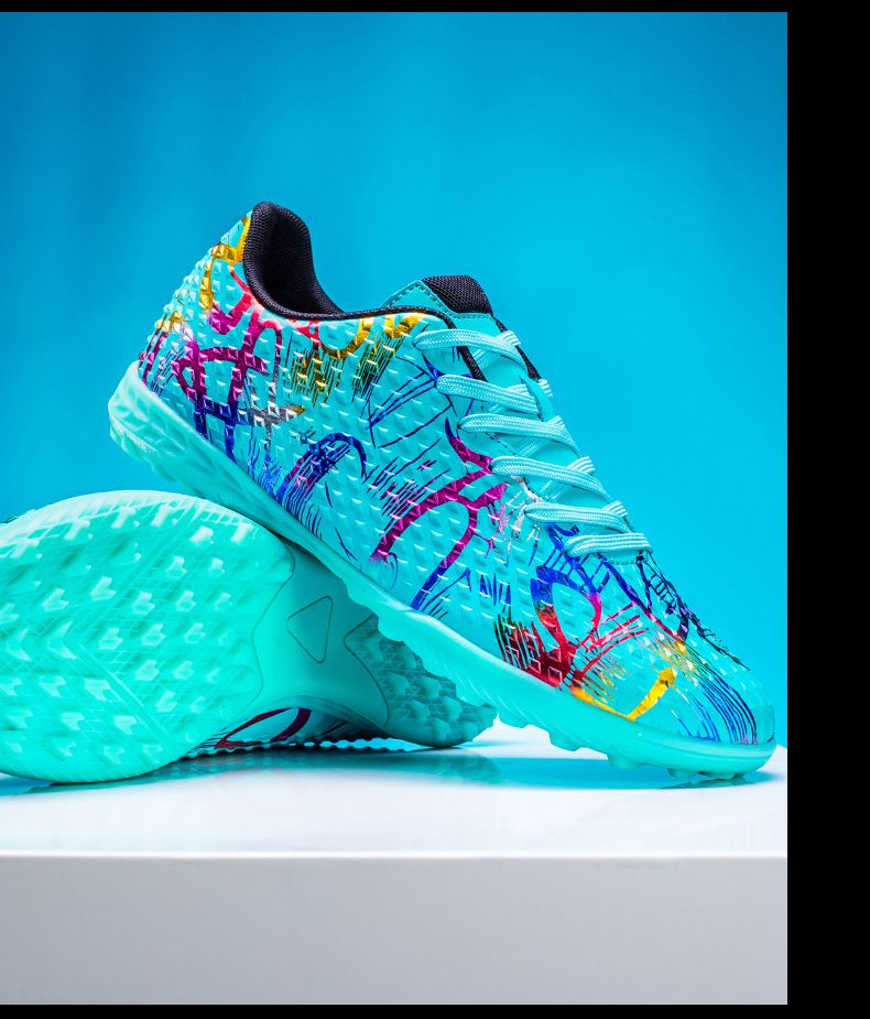 Ghete de fotbal TF Broken Nails, model low-top, noi, pantofi de antrenament profesionali pentru studenți_voghion.com