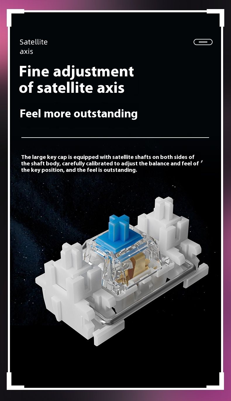 Göz kamaştırıcı G99 üçüncü deneme sınavı kablosuz Bluetooth mavi kırmızı eksen ofis E-spor oyunu masaüstü dizüstü bilgisayar mekanik_voghion.com