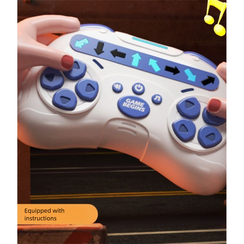 Rhythm Master Console Speed Push Puzzle Challenge Battle Game Finger Training Handheld Dancing Machine Solution_voghion.com