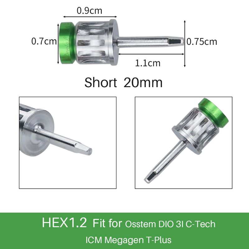 Universal Drehmoment Schraubendreher Schlüssel Dental Implantat Restauration Tool Kit 10-70NCM_voghion.com