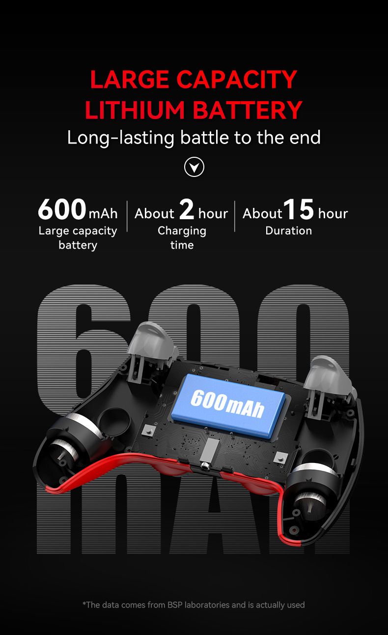P08 Wireless Gamepad - IOS/Android /PC/Switch/PS4 platform, six-axis somatosensory, macro programming, long battery life, anti-skid design_voghion.com
