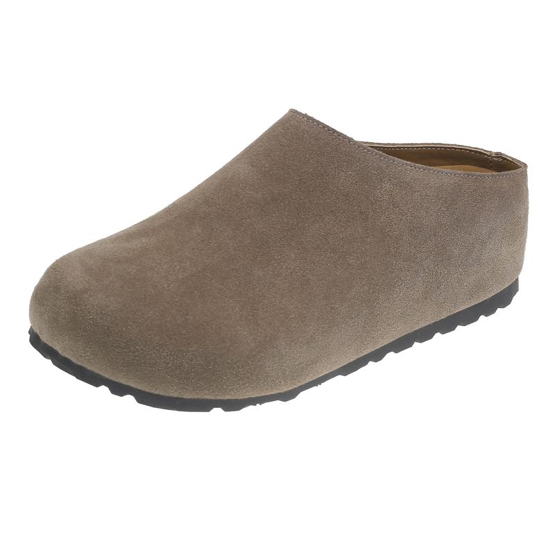 Chaussures décontractées à semelles épaisses pour femmes, collection automne 2025, à enfiler, parfaites avec des robes et des mules._voghion.com