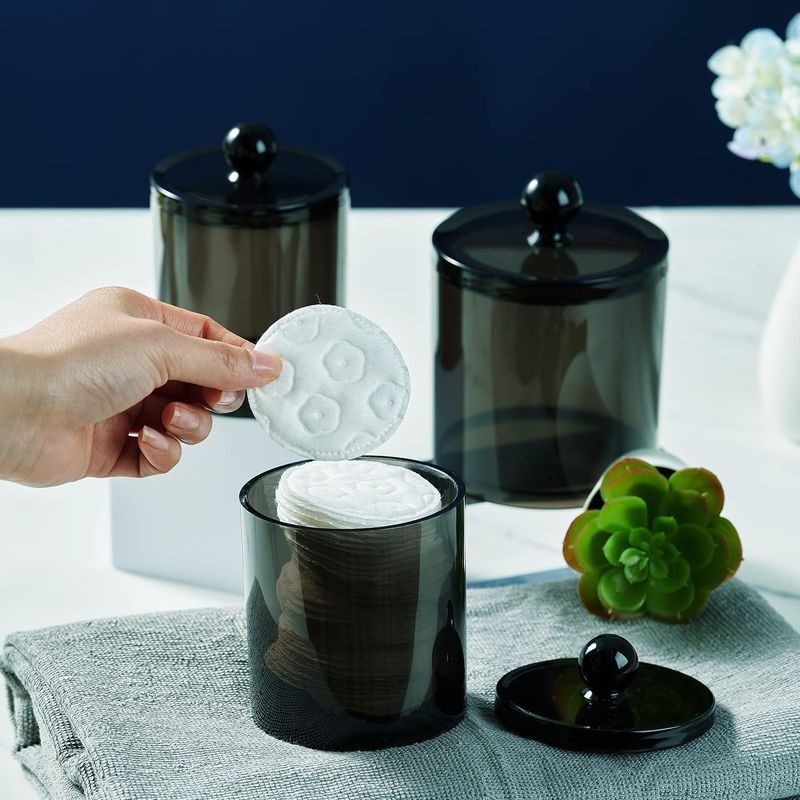 Wandgemonteerde badkamerorganizer met dispenser - Multifunctionele opbergruimte (Waterbestendig, ruimtebesparend ontwerp inclusief 3 verwijderbare containers)_voghion.com