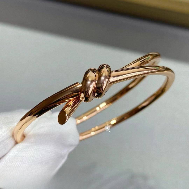 Ensemble de nœuds de corde, Bracelet en Zircon, nœud croisé pour femmes_voghion.com