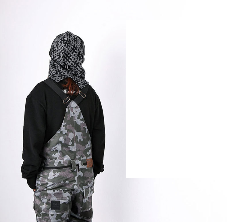Pantalones de esquí con correa de snowboard, mono hipster, pantalones de esquí para mujer, mono de nieve salvaje nuevo_voghion.com