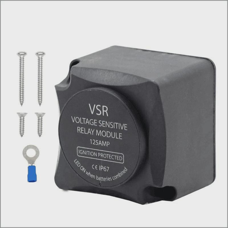 Vari interruttori di ricarica 12V24V/RV/nave, isolatori intelligenti per doppia batteria, relè sensibili alla tensione_voghion.com
