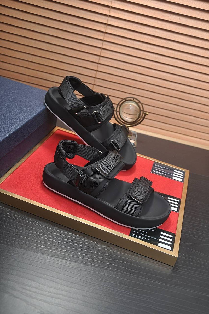 Herren Freizeitpantoffeln Rindsleder Sandalen Bequeme Premium Herrenschuhe_voghion.com