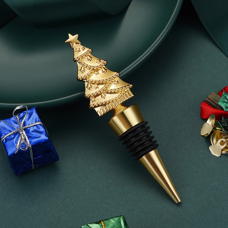 Christmas Tree Shape Wine Champagne Sealing Stopper_voghion.com