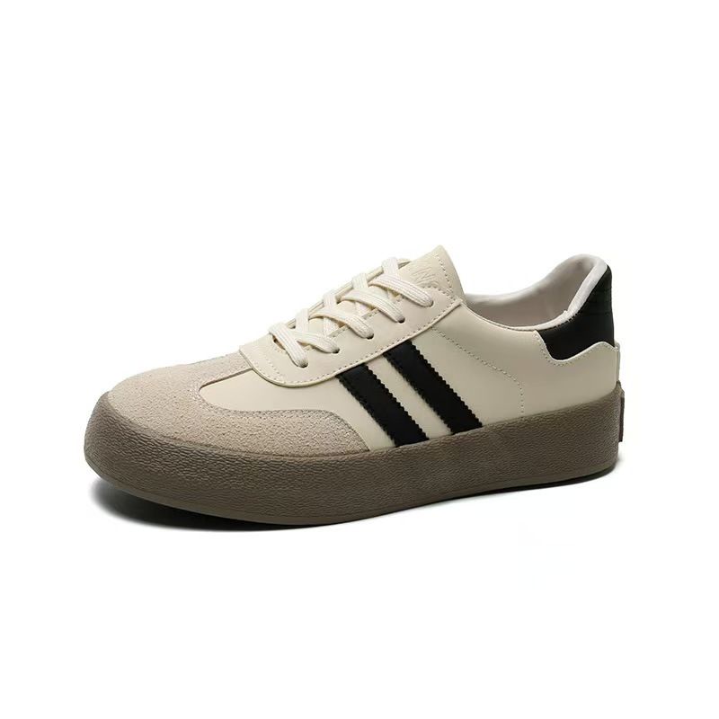 Retro-Casual-Sneaker für Herren – Klassische Low-Top-Schnürschuhe mit dicker Sohle, atmungsaktivem Obermaterial aus PU-Leder, leicht und bequem für den täglichen Gebrauch_voghion.com