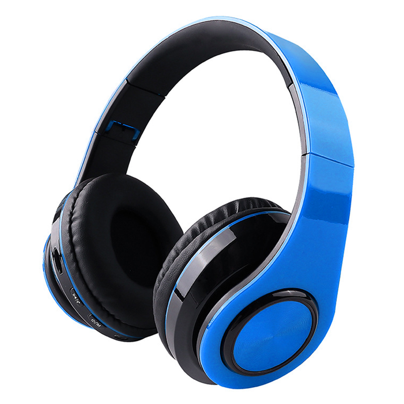 Faltbare Rauschunterdrückung Drahtlose Bluetooth-kompatible Kopfhörer Freisprech-Headset-Ohrhörer_voghion.com