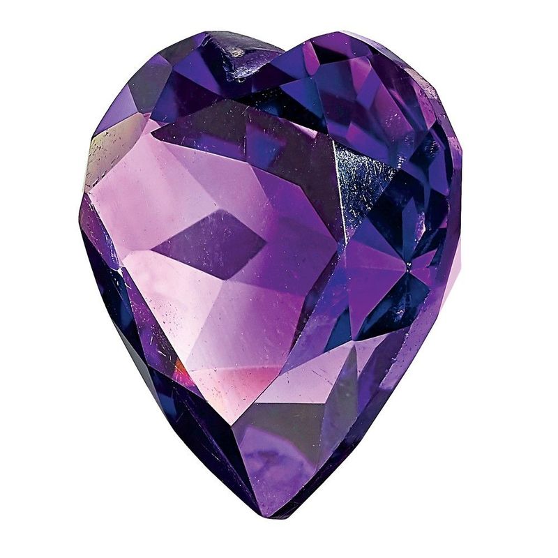 Amethyst AA Quality 8mm Heart_voghion.com