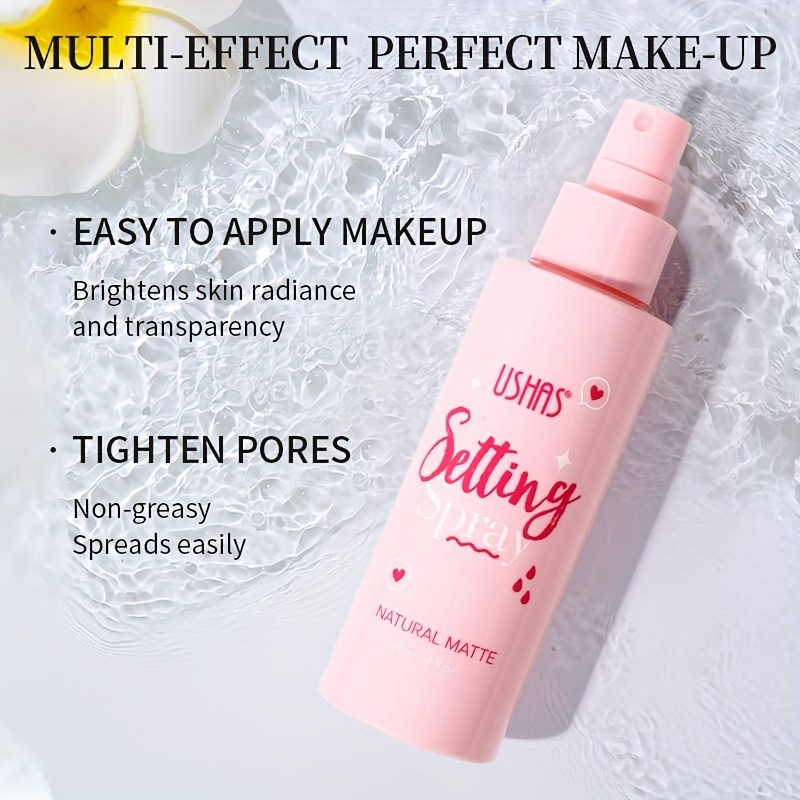 USHAS spray impermeabile a prova di sudore mantenimento a lunga durata idratante controllo dell'olio set di rifornimento d'acqua lozione per il trucco_voghion.com