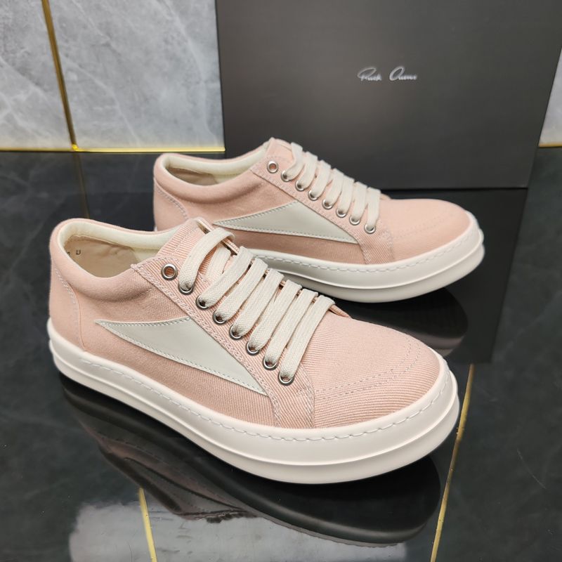 New RO Low-Top Triangle Men's Thick Sole Height Increasing Simple Casual Women's Shoes Fashion Trend Versatile Couple_voghion.com