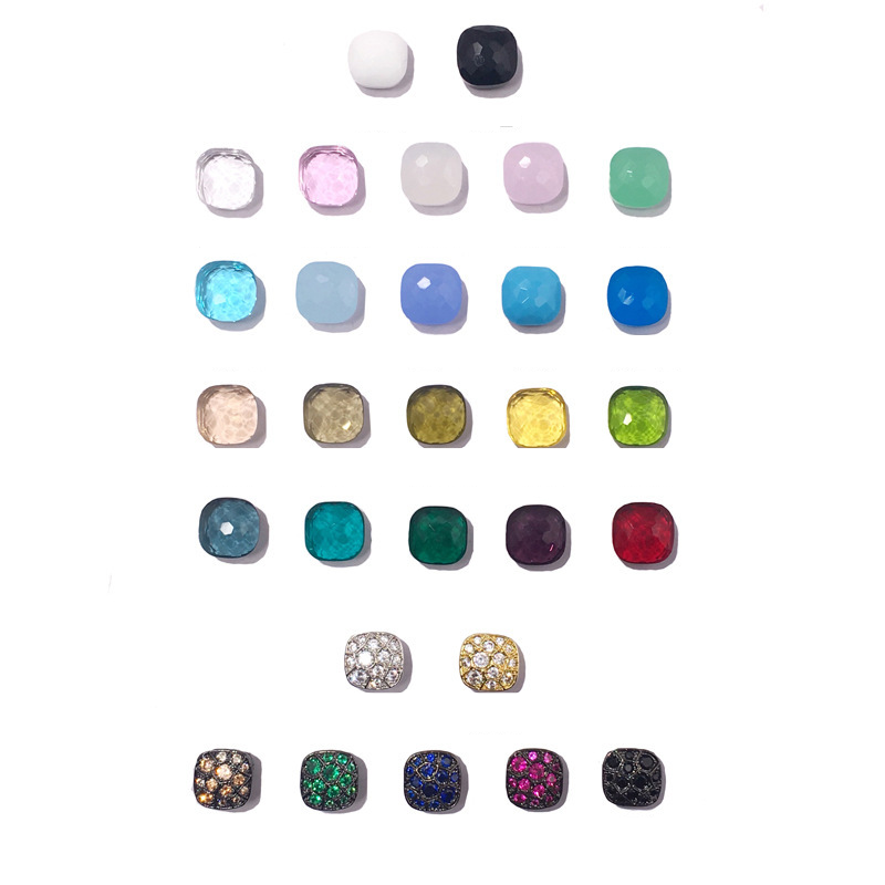 Set di gioielli da donna, moda, nazionali ed esteri, gioielli auto-progettati, gemme, bracciale aperto color caramella, gioielli con design di nicchia_voghion.com