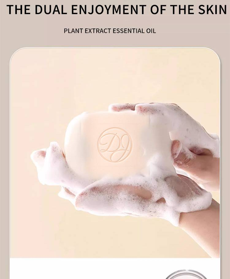 Der.J Essential Oil Handmade Soap - Plant - Extracted Cleansing & Bathing Soap_voghion.com