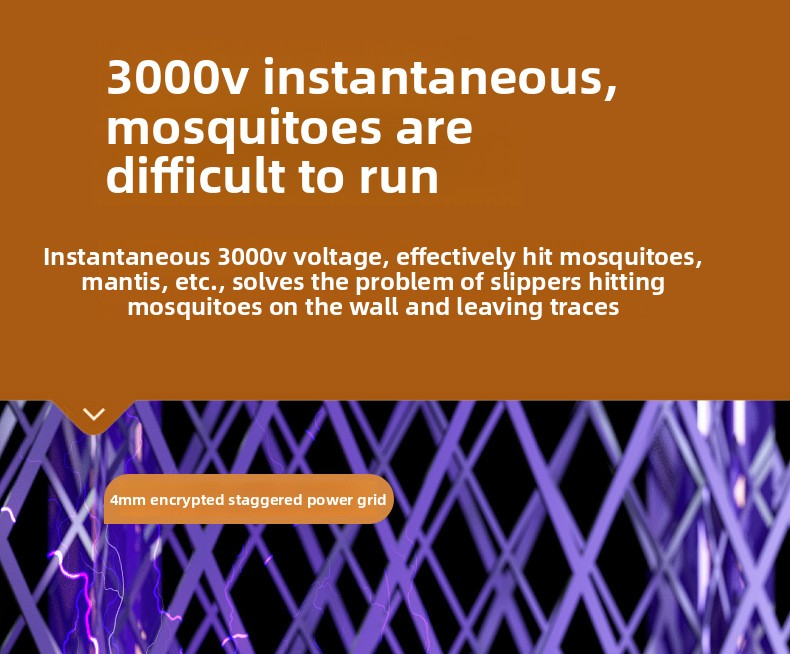 Rechargeable Foldable Mosquito Killer - 2-in-1 Electric Bug Zapper With UV Light & Auto Attractant_voghion.com