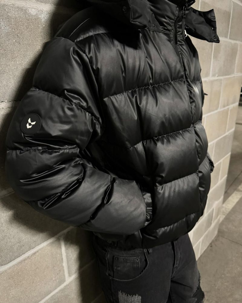 Men's Clothing Hooded Thickened Cotton Jacket For Men And Women With The Same Style For Autumn And Winter Letter Printing Fashion_voghion.com