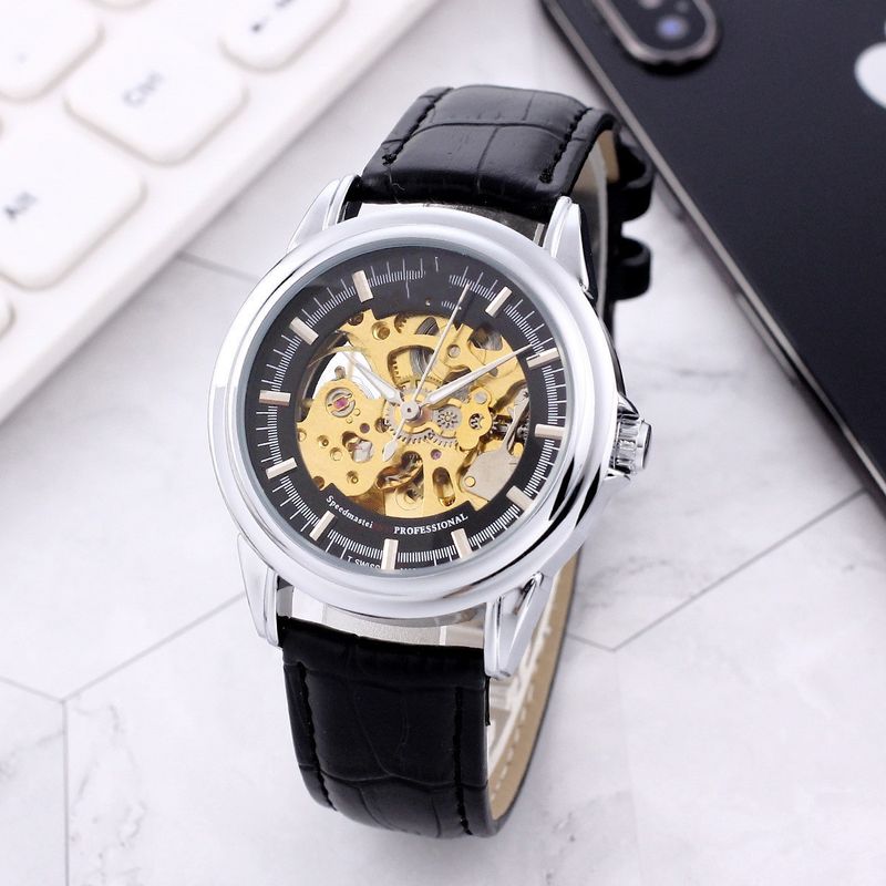 2023 Oujia Fully Automatic Mechanical Leisure Three Pin Fashion Men's Watch_voghion.com