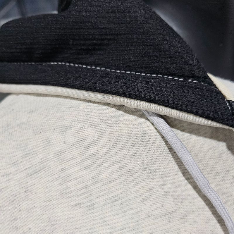 Herrenbekleidung Schweres, einfarbiges, langärmeliges Kapuzenpullover-Set für Freizeitsport und Samt_voghion.com