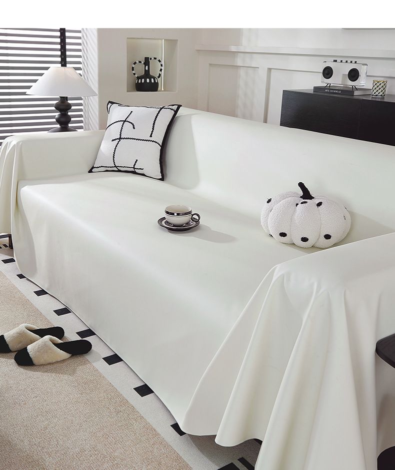 Four Seasons Sofa Towel Popular New Sofa Cover Cloth Full Cover Leather Sofa Cushion Anti Slip Anti Cat Scratch Cover Towel No Hair_voghion.com